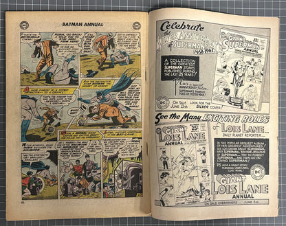 GIANT BATMAN ANNUAL #5 [DC COMICS] DIRECT 1963 GD/VG