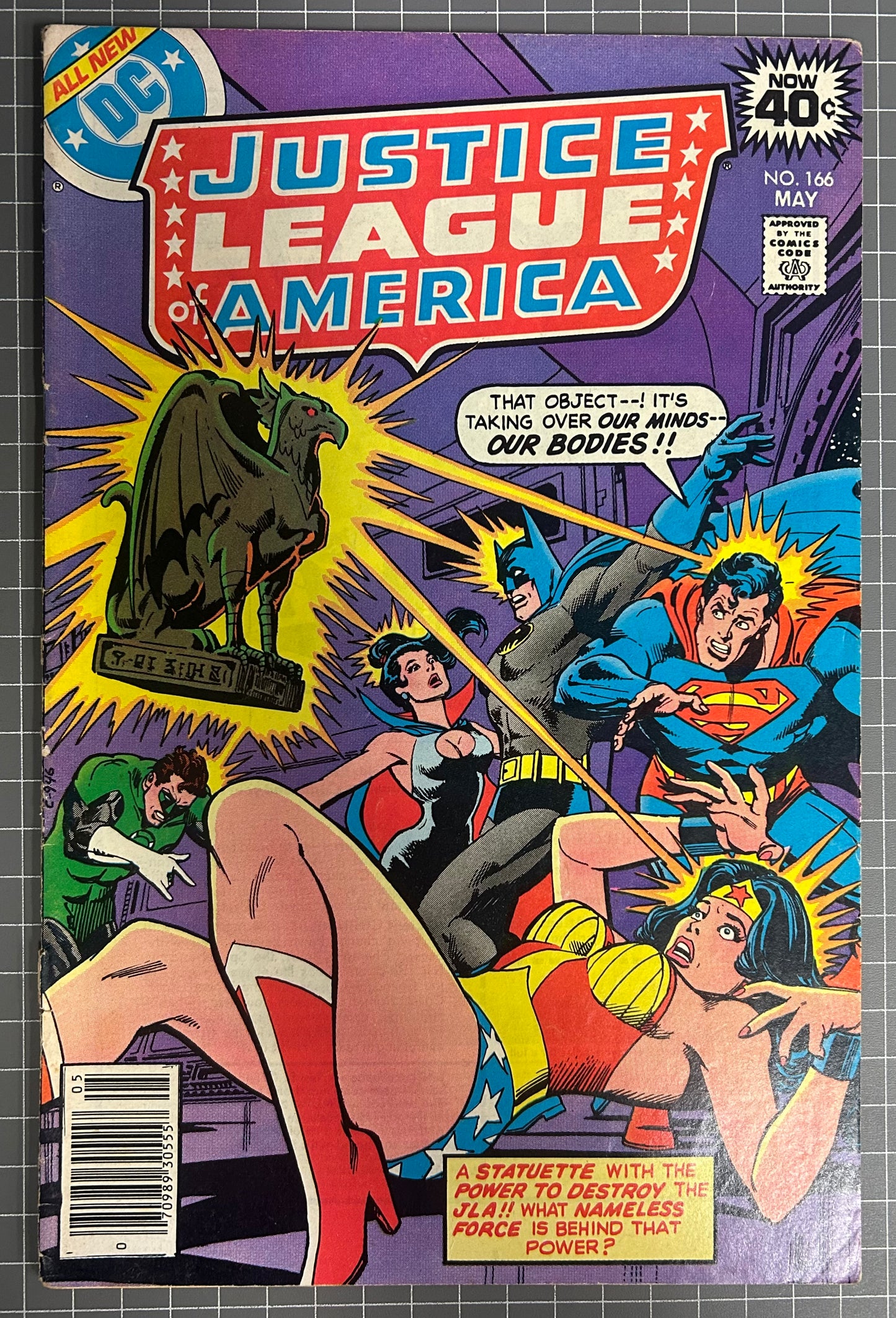 JUSTICE LEAGUE OF AMERICA #166 [DC COMICS] NEWSSTAND 1979 VG/FN