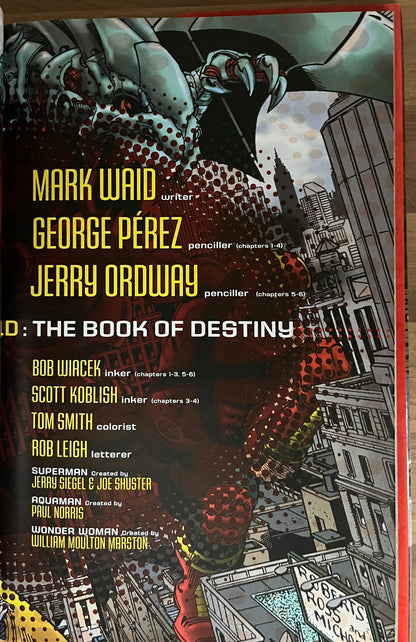 THE BRAVE AND THE BOLD #1 LORDS OF LUCK, #2 BOOK OF DESTINY [DC] HC/DJ SET