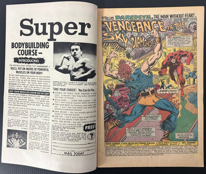 🔑 DAREDEVIL #101 [MARVEL COMICS] DIRECT *1ST APP. ANGAR* 1973 VG/FN
