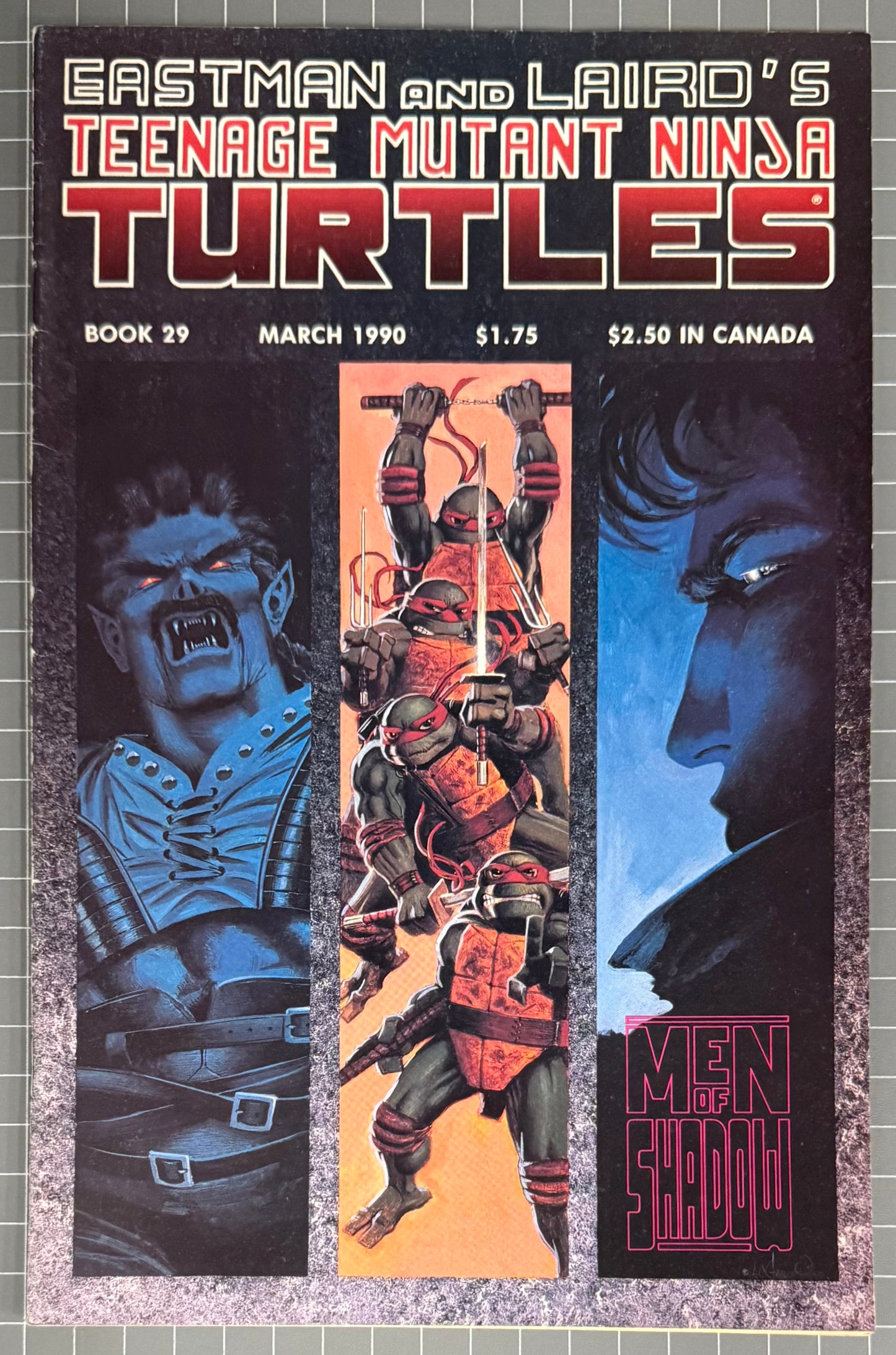 TEENAGE MUTANT NINJA TURTLES #29 (TMNT) [MIRAGE] COMIC 1990 FN