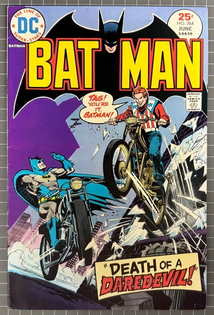 BATMAN #264 [DC COMICS] 1975 FN/VF