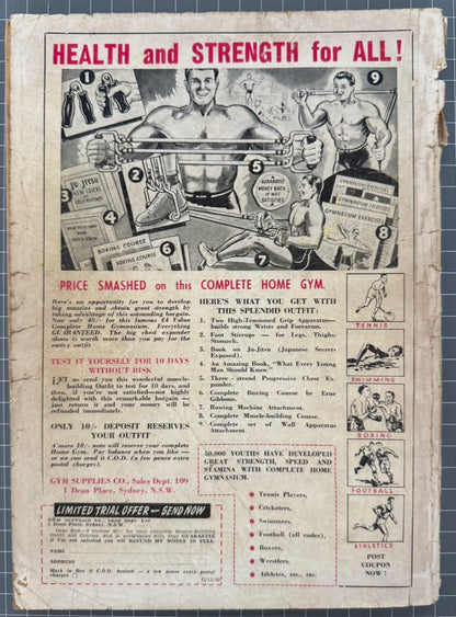 CENTURY THE 100 PAGE COMIC MONTHLY #5 COLOUR COMICS AUSTRALIAN PRE-DECIMAL 1956