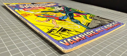 🔑 THE AMAZING SPIDER-MAN #102 (MARVEL) COMIC 1971 *MORBIUS* VG-