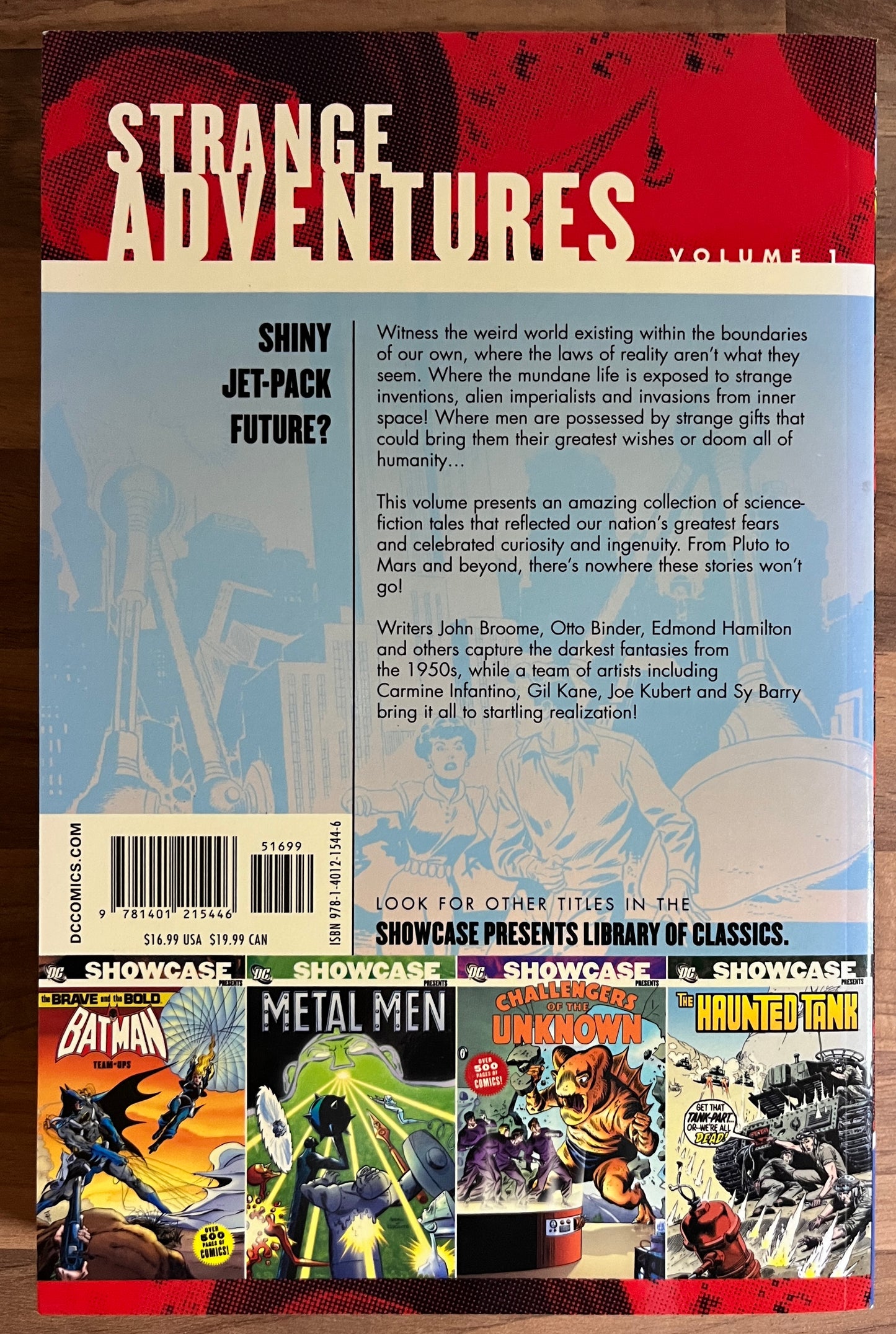 Showcase Presents: Strange Adventures Volume 1, First Print, DC Comics