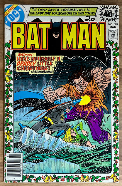 BATMAN #309 [DC COMICS] NEWSSTAND 1978 FN+