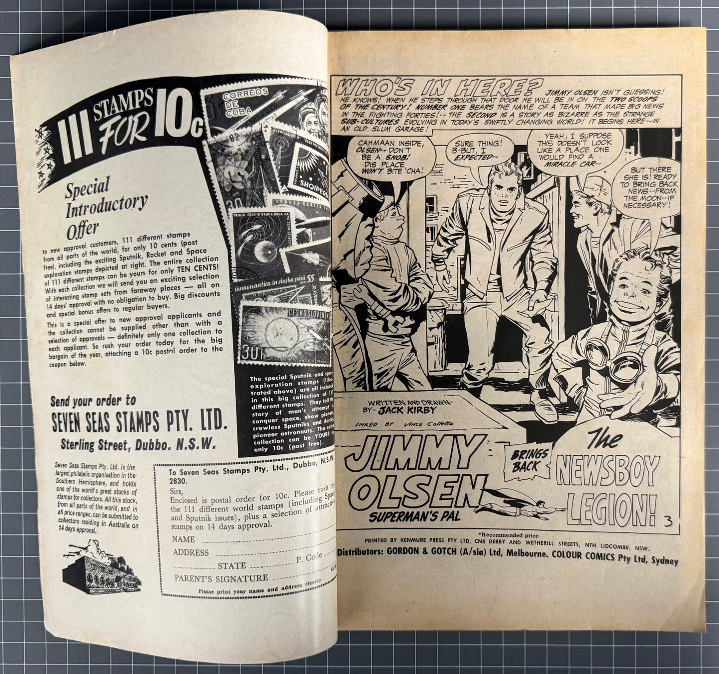 MAMMOTH ANNUAL #13 [COLOUR COMICS] AUSTRALIAN DC 1972