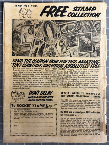 ATTACK #15 (HORWITZ PUBLICATIONS) AUSTRALIAN PRE-DECIMAL COMIC 1960s