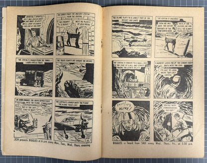 THE ADVENTURES OF BIGGLES #23 [ACTION COMICS] AUSTRALIAN *RARE* PRE-DECIMAL 1955