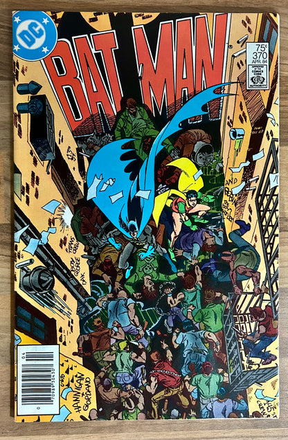 BATMAN #370 [DC COMICS] DIRECT 1984 VF-