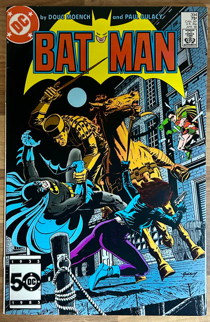 BATMAN #394 [DC COMICS] DIRECT 1986 VF