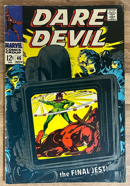 DAREDEVIL #46 [MARVEL COMICS] DIRECT 1968 VG+