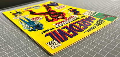🔑 DAREDEVIL #27 [MARVEL COMICS] DIRECT *SPIDERMAN CROSSOVER* 1967 VG/FN