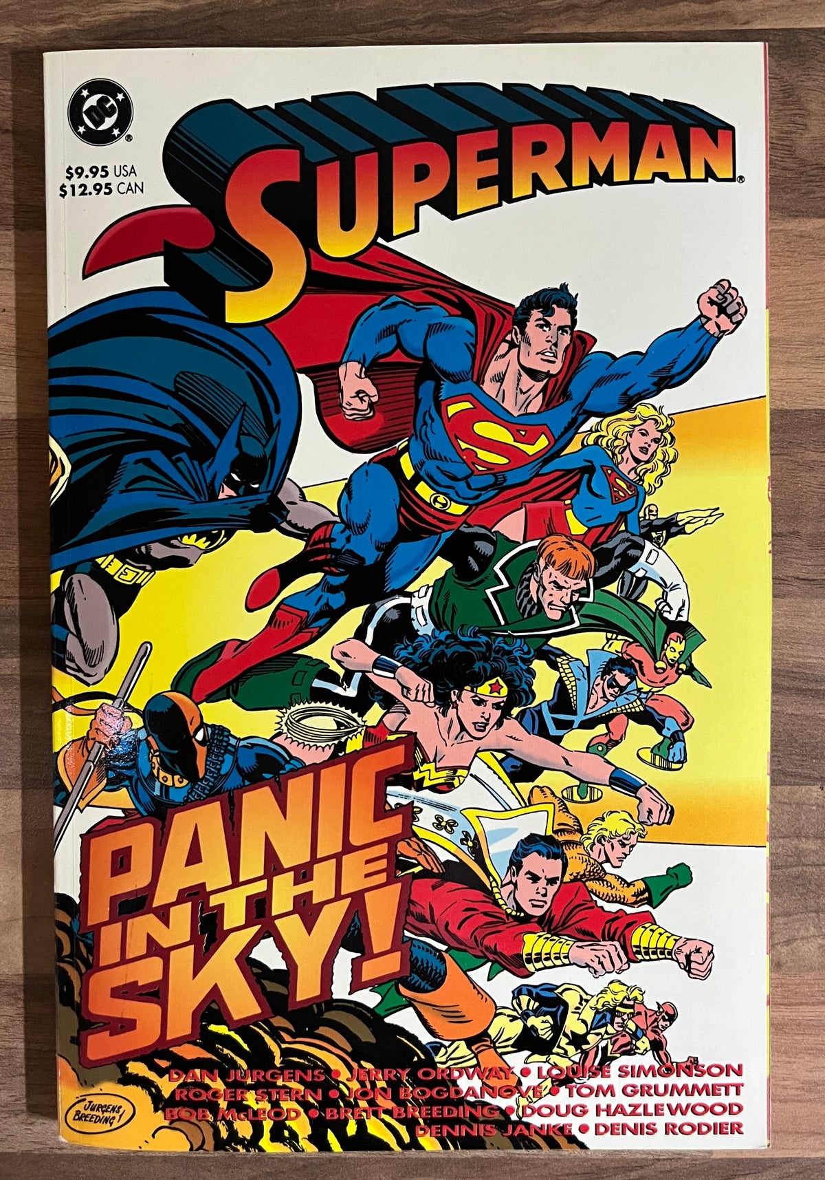 SUPERMAN: PANIC IN THE SKY [DC] TPB COMIC 1993