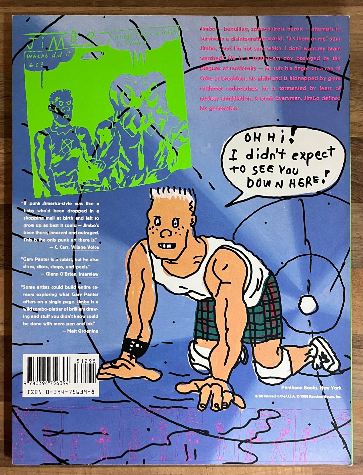 JIMBO: ADVENTURES IN PARADISE - GARY PANTER, 1988 EDITION, RAW PANTHEON