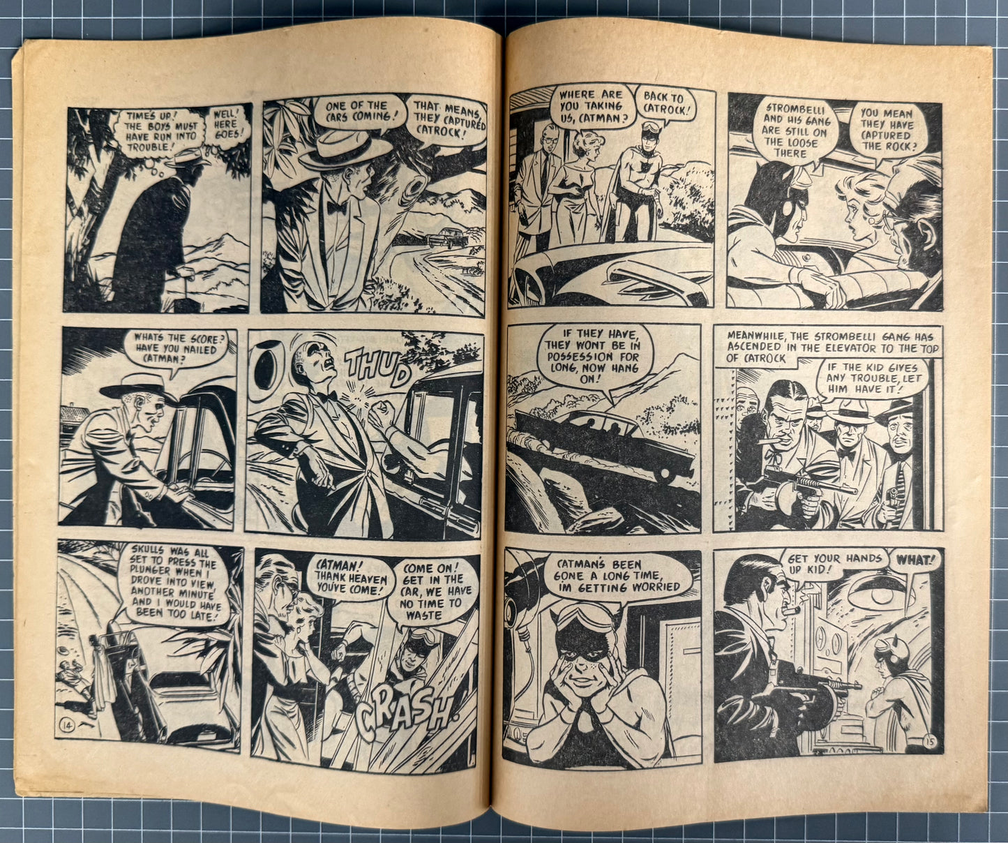 CATMAN #21 [PAGE PUBLICATIONS] AUSTRALIAN COMIC 1967