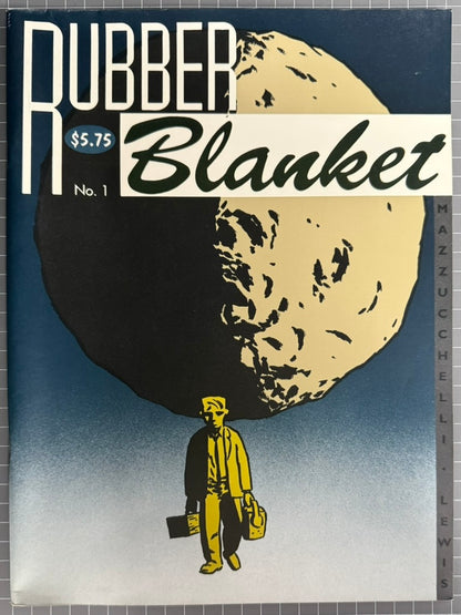 🔑 RUBBER BLANKET #1 ***DAVID MAZZUCCHELLI & RICHMOND LEWIS*** COMIC 1991 VF