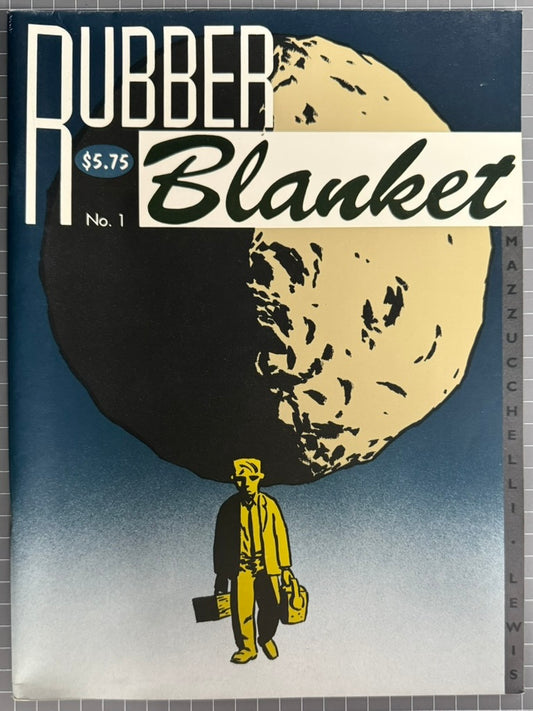 🔑 RUBBER BLANKET #1 ***DAVID MAZZUCCHELLI & RICHMOND LEWIS*** COMIC 1991 VF