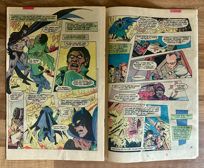 BATMAN #347 [DC COMICS] DIRECT 1982 GD+