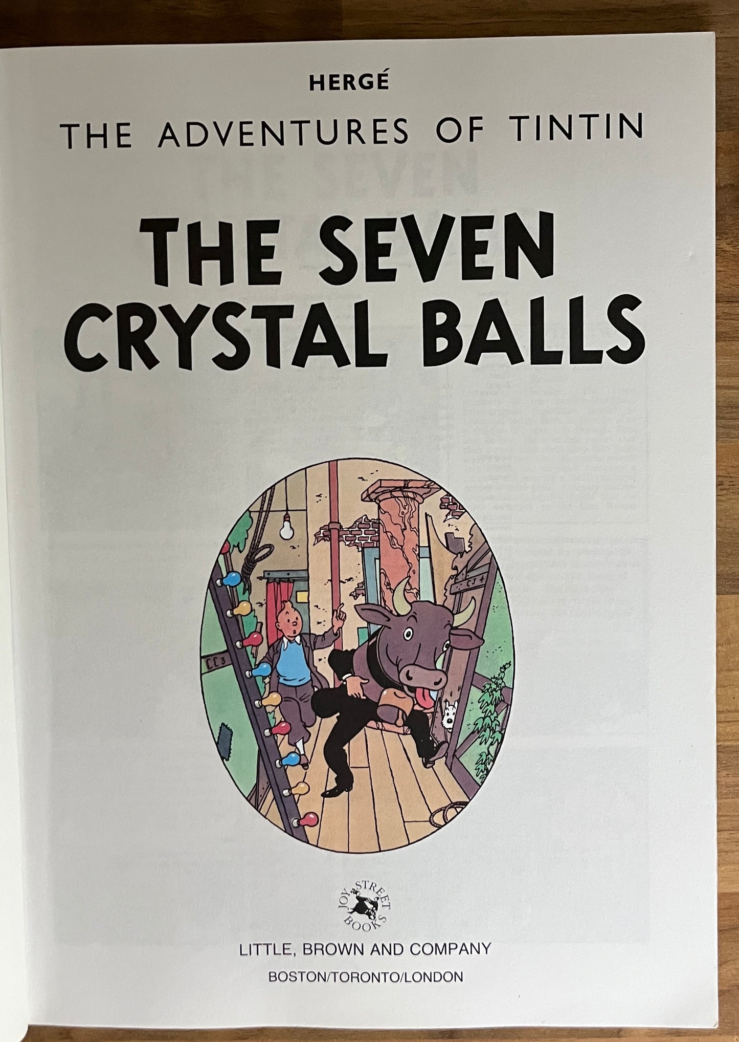 The Adventures of Tintin - The Seven Crystal Balls, 1975