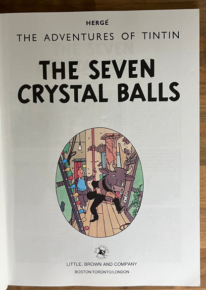 The Adventures of Tintin - The Seven Crystal Balls, 1975