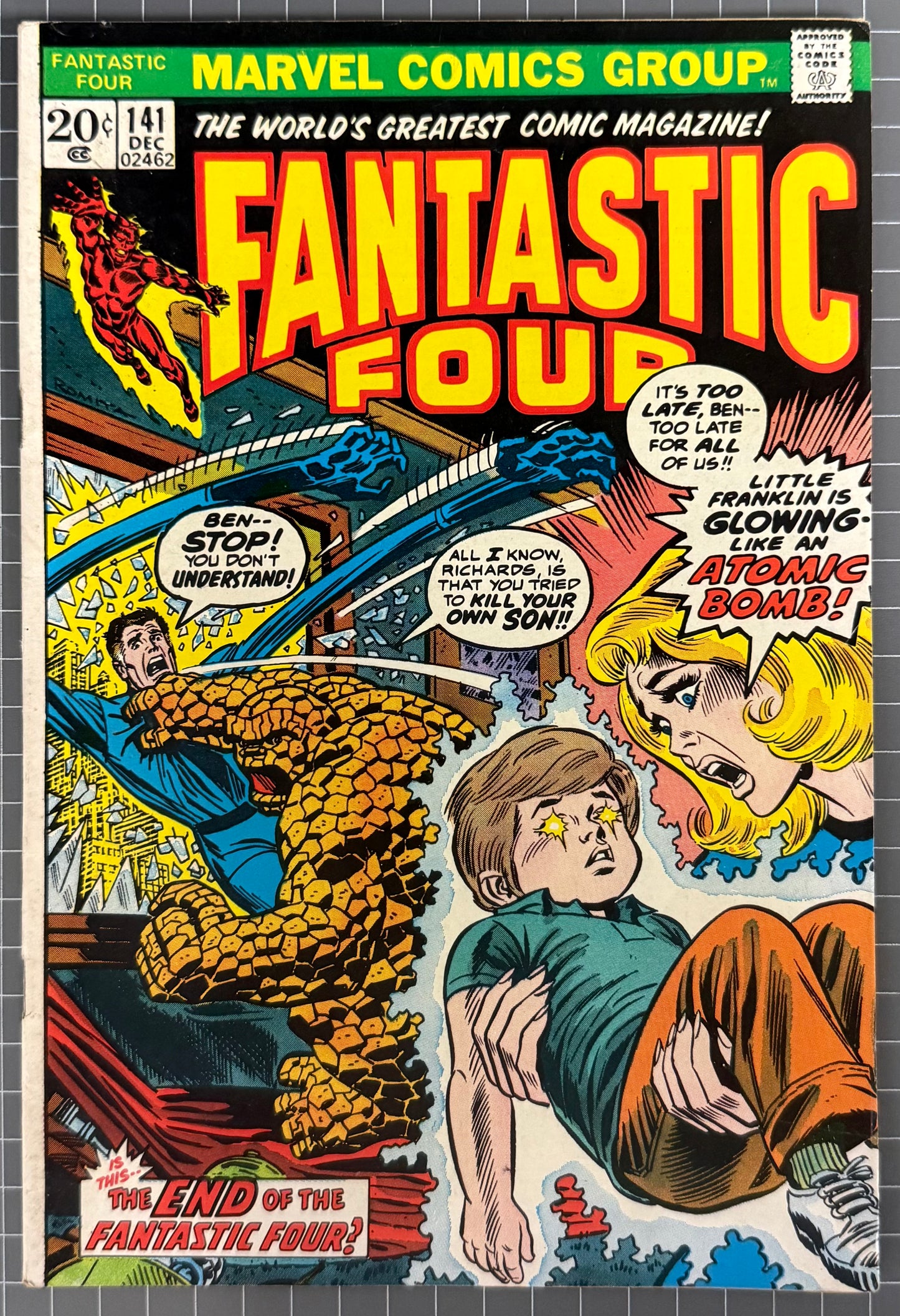 FANTASTIC FOUR #141 [MARVEL COMICS] 1973 FN/VF