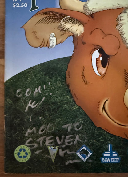 GREENER PASTURES COMPLETE SERIES #1-7 + EXTRAVAGAZNA #1 *SIGNED* [KRONOS KOMICS]