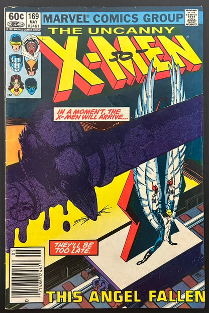 🔑 THE UNCANNY X-MEN #169 [MARVEL COMICS] *1ST APP. CALLISTO* 1983 FN-