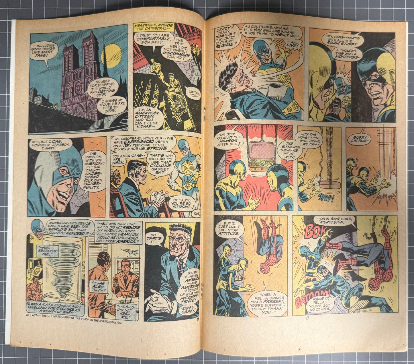 🔑 AMAZING SPIDER-MAN #144 [MARVEL COMICS] *1ST APP. GWEN STACY CLONE* 1975 FN+