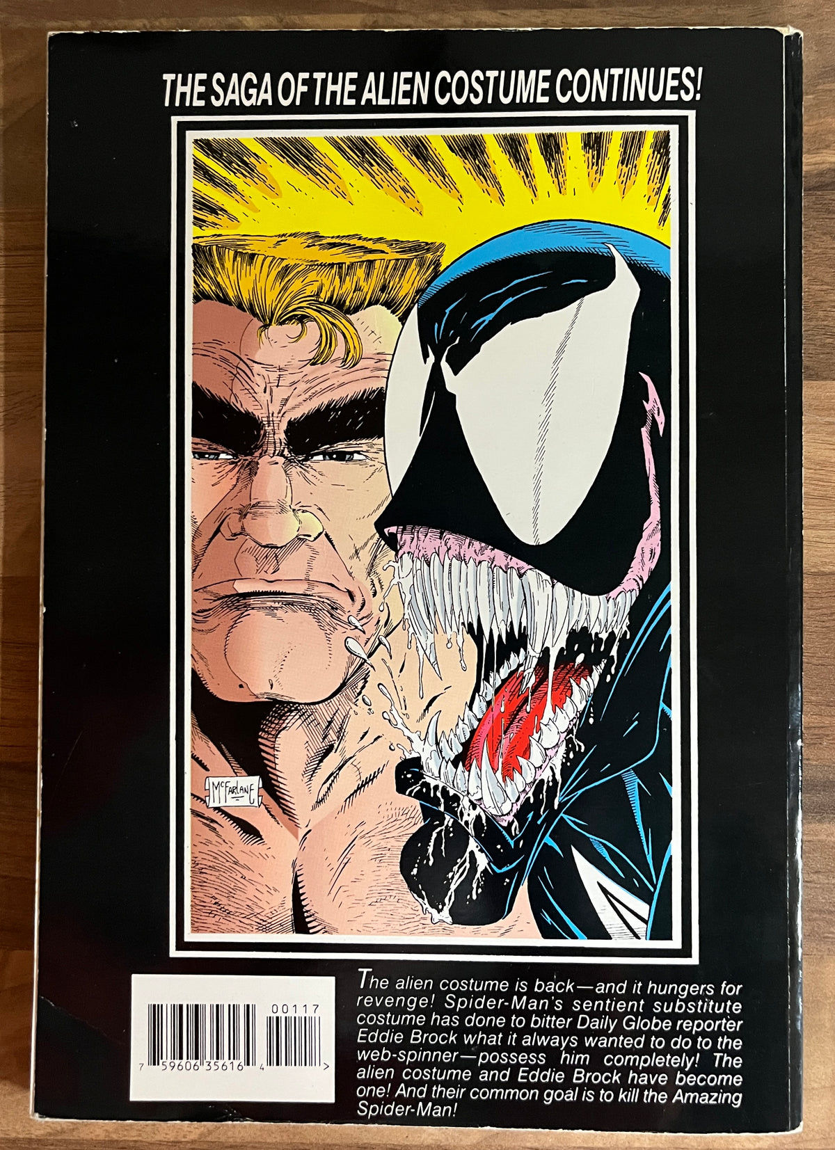 SPIDER-MAN VS. VENOM [MARVEL COMICS] TPB 1992 7TH PRINTING