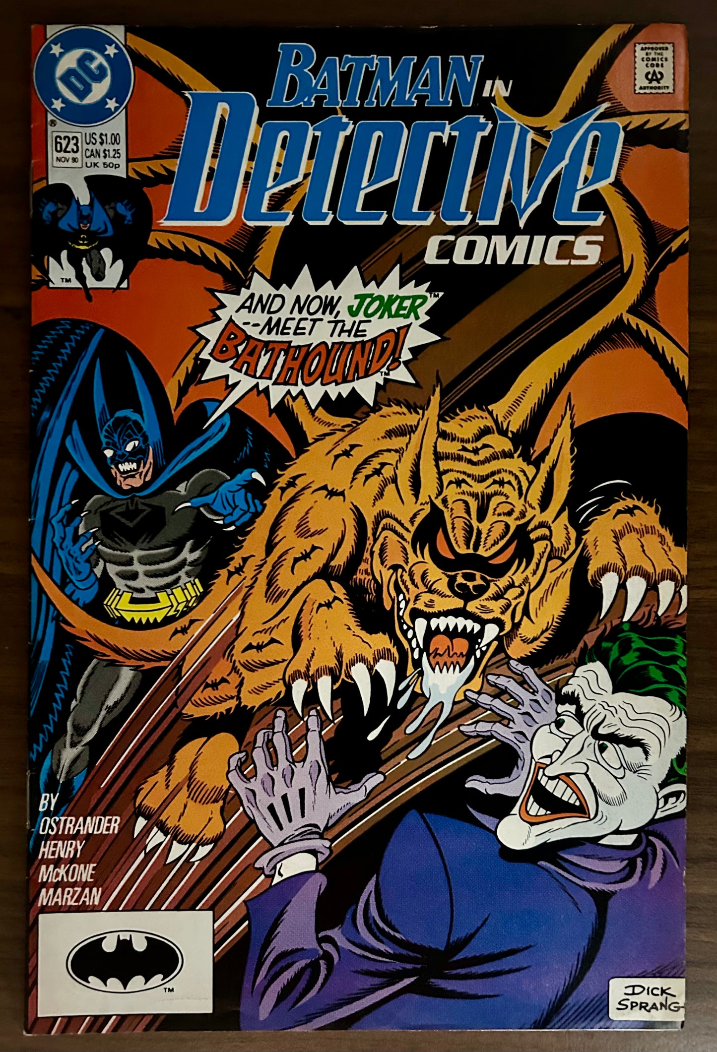 DETECTIVE COMCIS #623 [DC COMICS] 1990