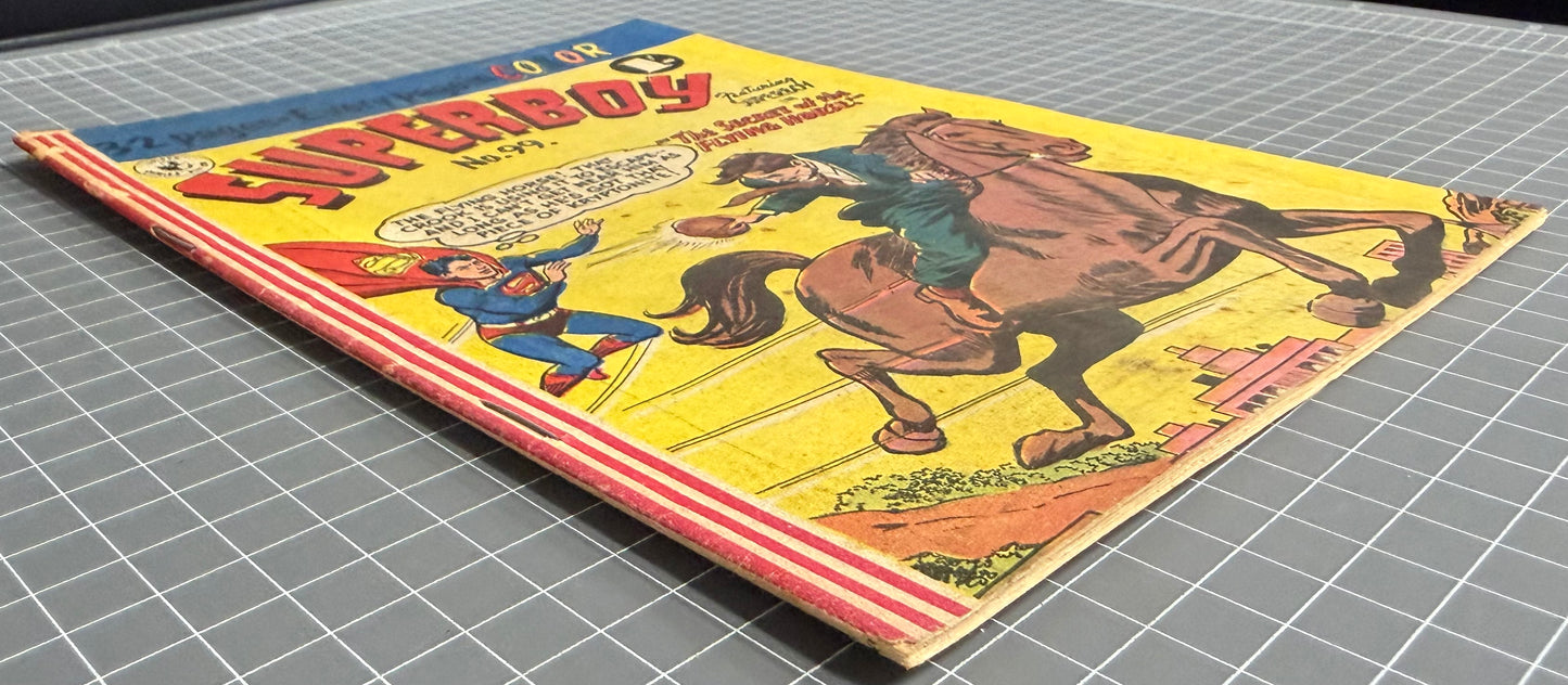 SUPERBOY #99 [COLOUR COMICS] AUSTRALIAN PRE-DECIMAL *SCARCE* 1957