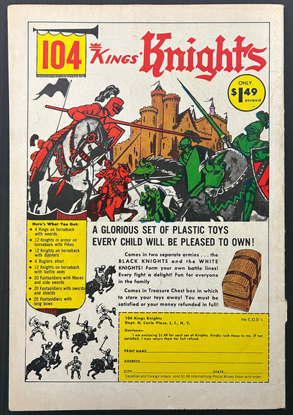 BEN CASEY #5 [DELL COMICS] DIRECT 1963 VG/FN