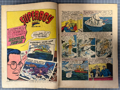 SUPERBOY #92 [COLOUR COMICS] AUSTRALIAN PRE-DECIMAL *SCARCE* 1956