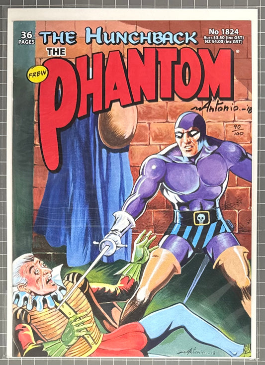 THE PHANTOM #1824 [FREW] ***SIGNED & LIMITED*** AUSTRALIAN COMIC 2018 NM