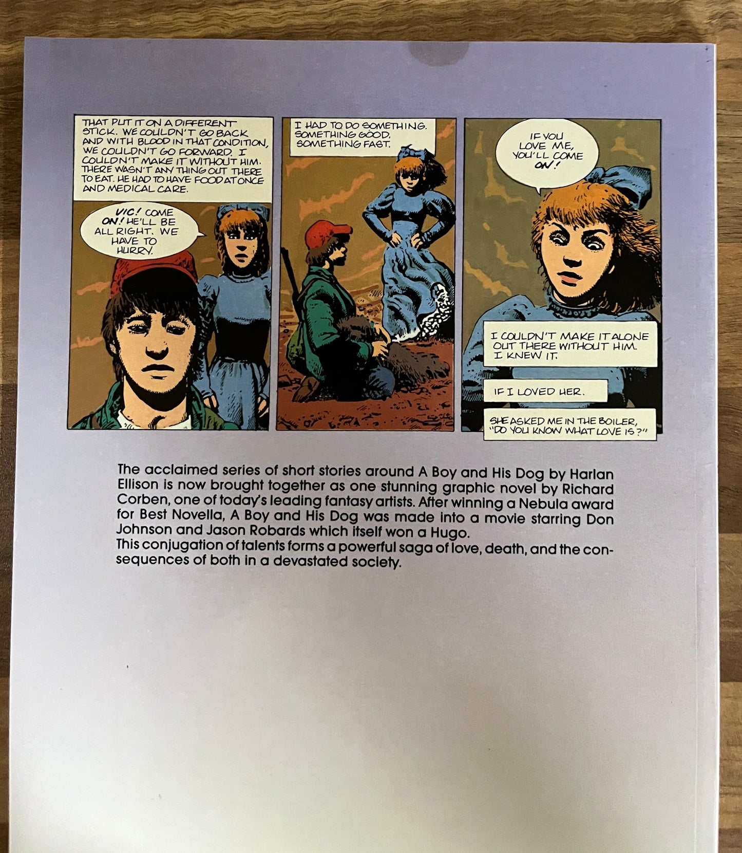 Vic and Blood: The Chronicles of a Boy and His Dog - Harlan Ellison, Richard Corben 1989