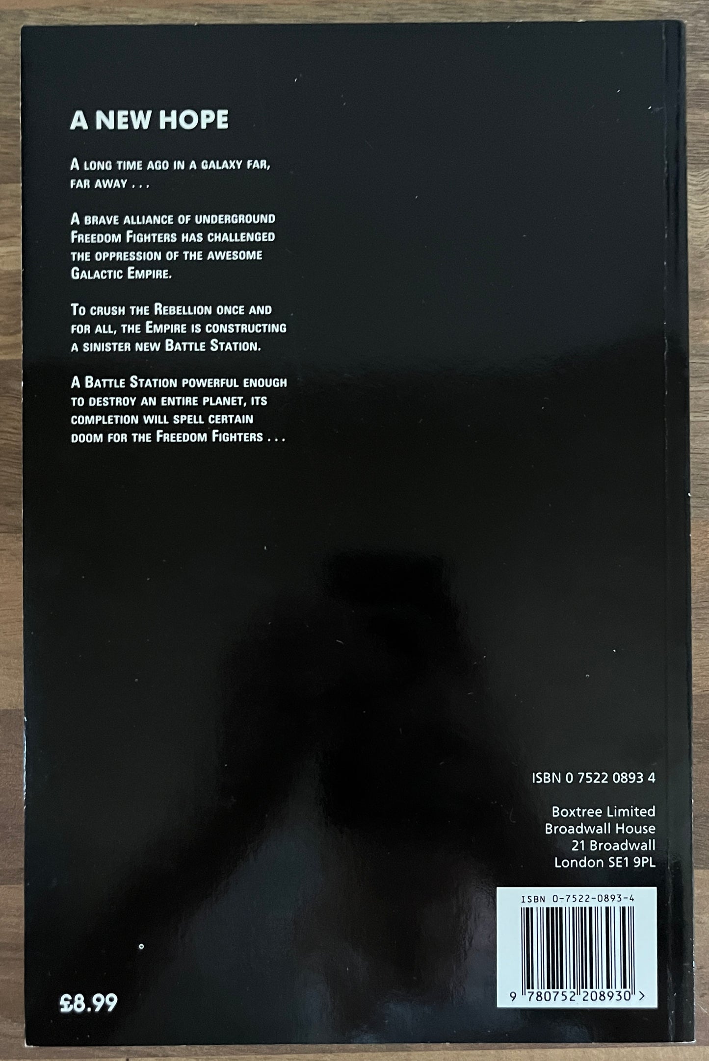 Classic Star Wars: A New Hope TPB Graphic Novel Roy Thomas Boxtree 1995