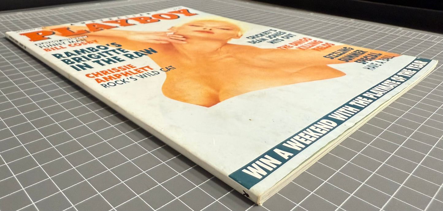 AUSTRALIAN PLAYBOY MAGAZINE JANUARY 1988 *BRIGITTE NIELSEN* FN+