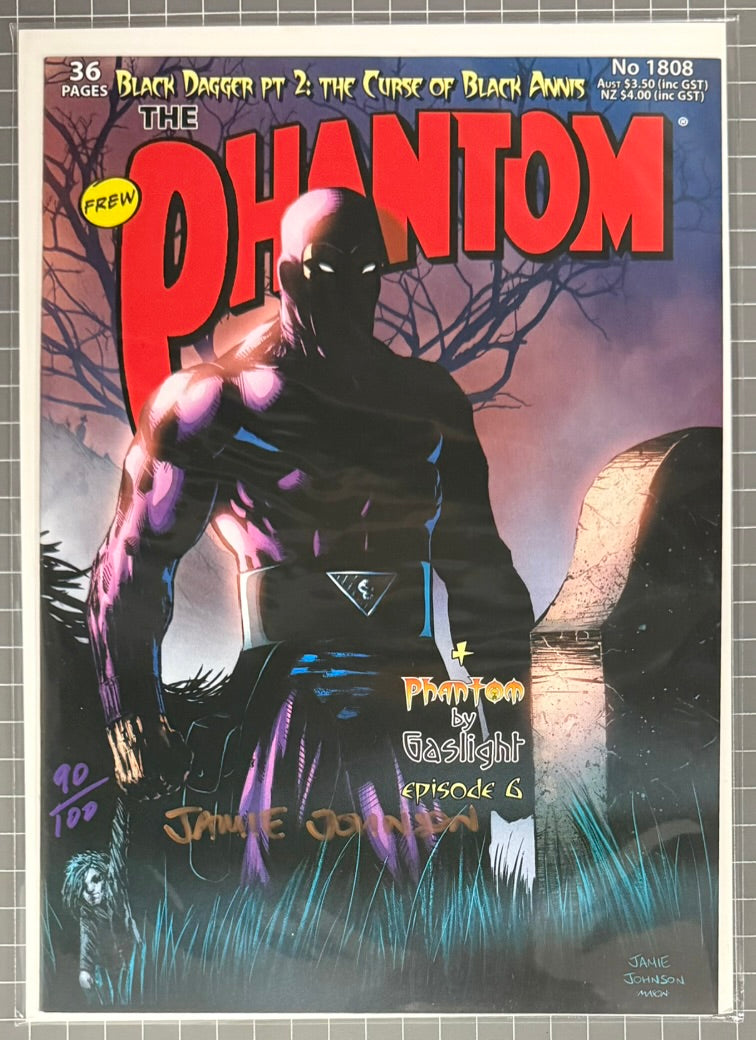 THE PHANTOM #1808 [FREW] ***SIGNED & LIMITED*** AUSTRALIAN COMIC 2018 NM