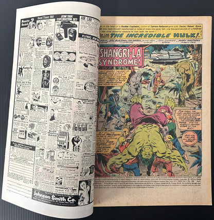 THE INCREDIBLE HULK #198 [MARVEL COMICS] DIRECT 1976 FN/VF