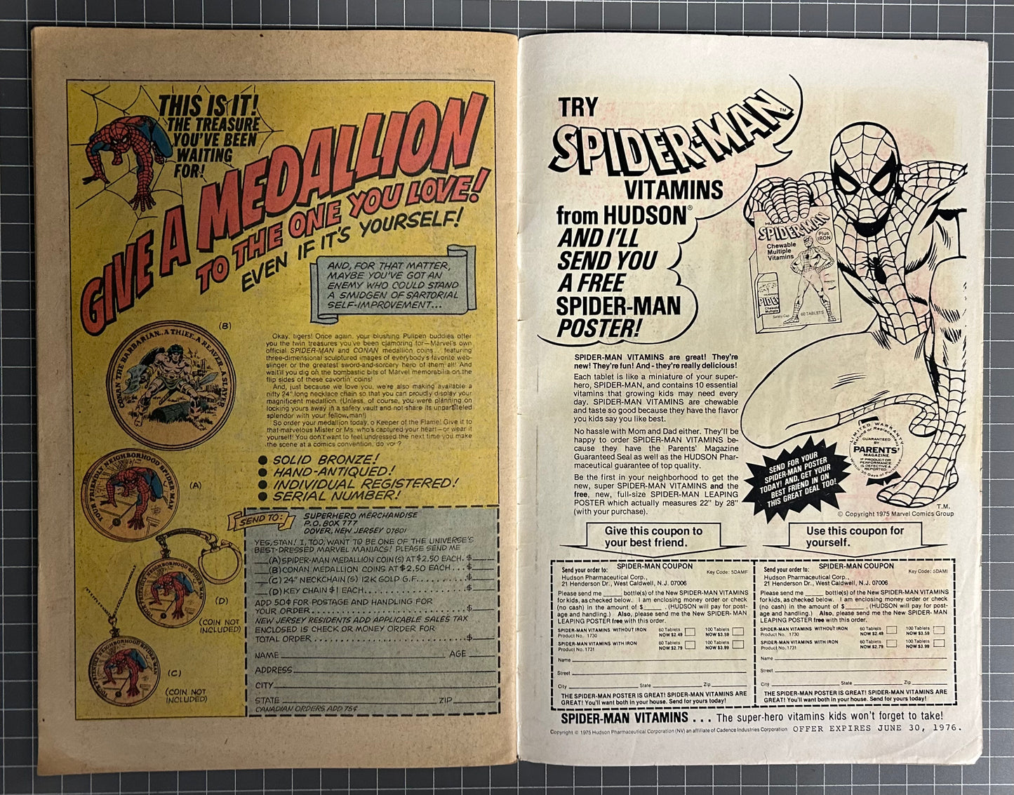 🔑 JUNGLE ACTION #19 [MARVEL COMICS] *BLACK PANTHER VS KU KLUX KLAN* 1976