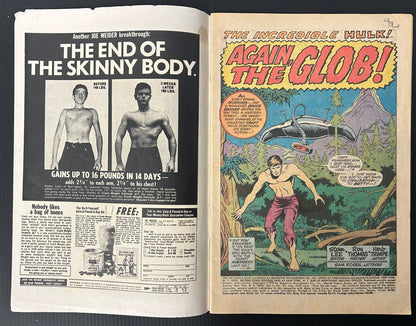 THE INCREDIBLE HULK #129 [MARVEL COMICS] DIRECT 1970