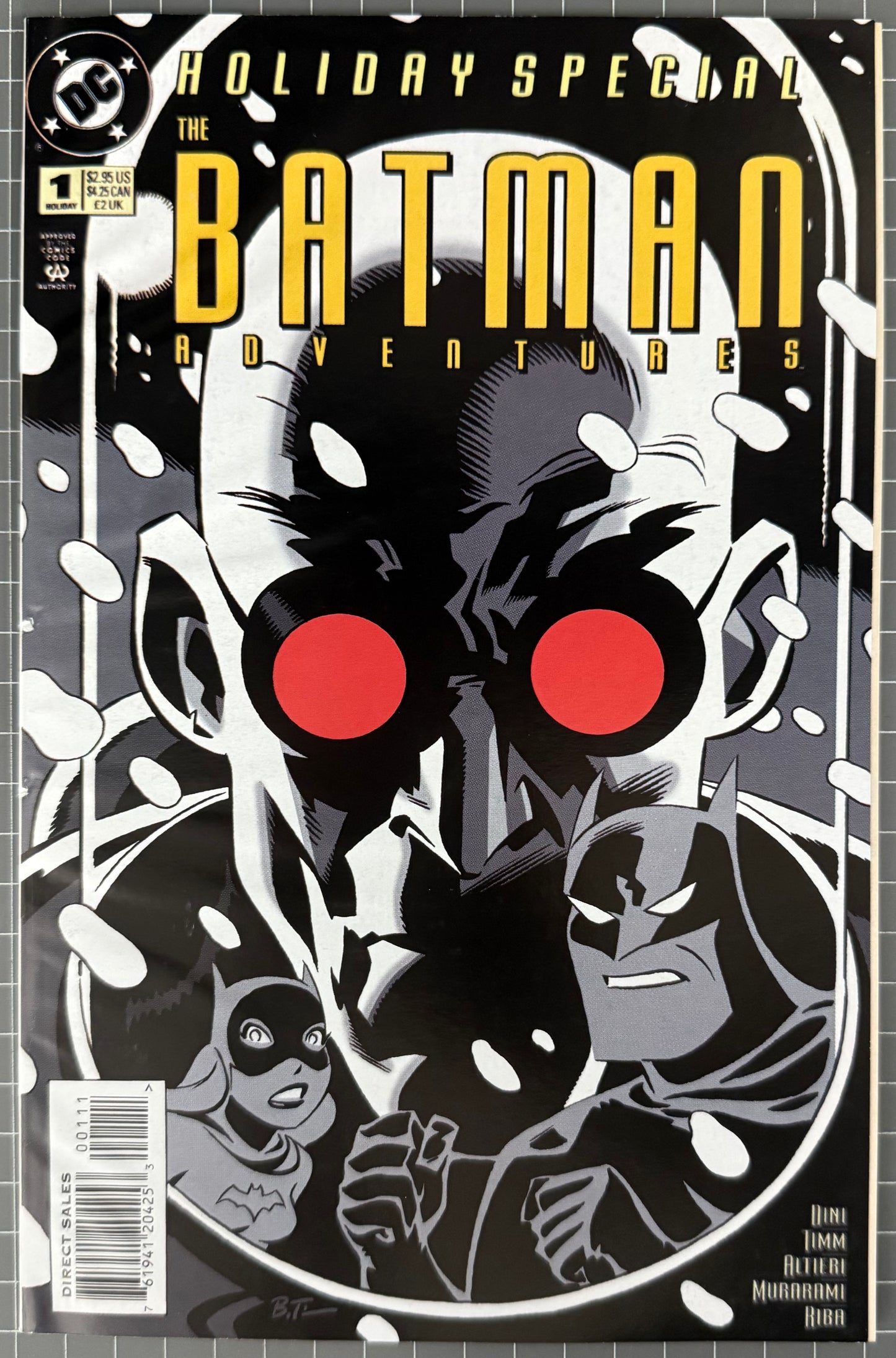 🔑 THE BATMAN ADVENTURES HOLIDAY SPECIAL #1 [DC] *HARLEY QUINN* COMIC 1995