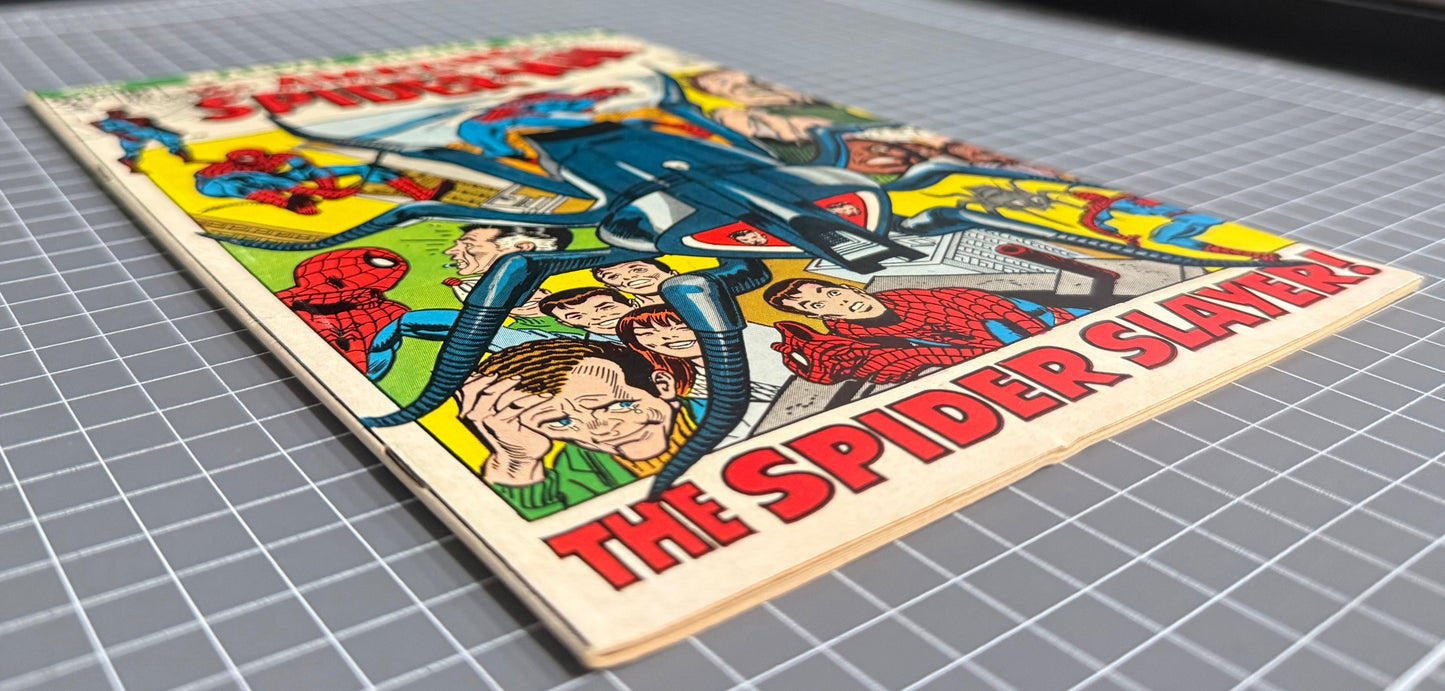 THE AMAZING SPIDER-MAN #105 [MARVEL COMICS] DIRECT 1972 FN+