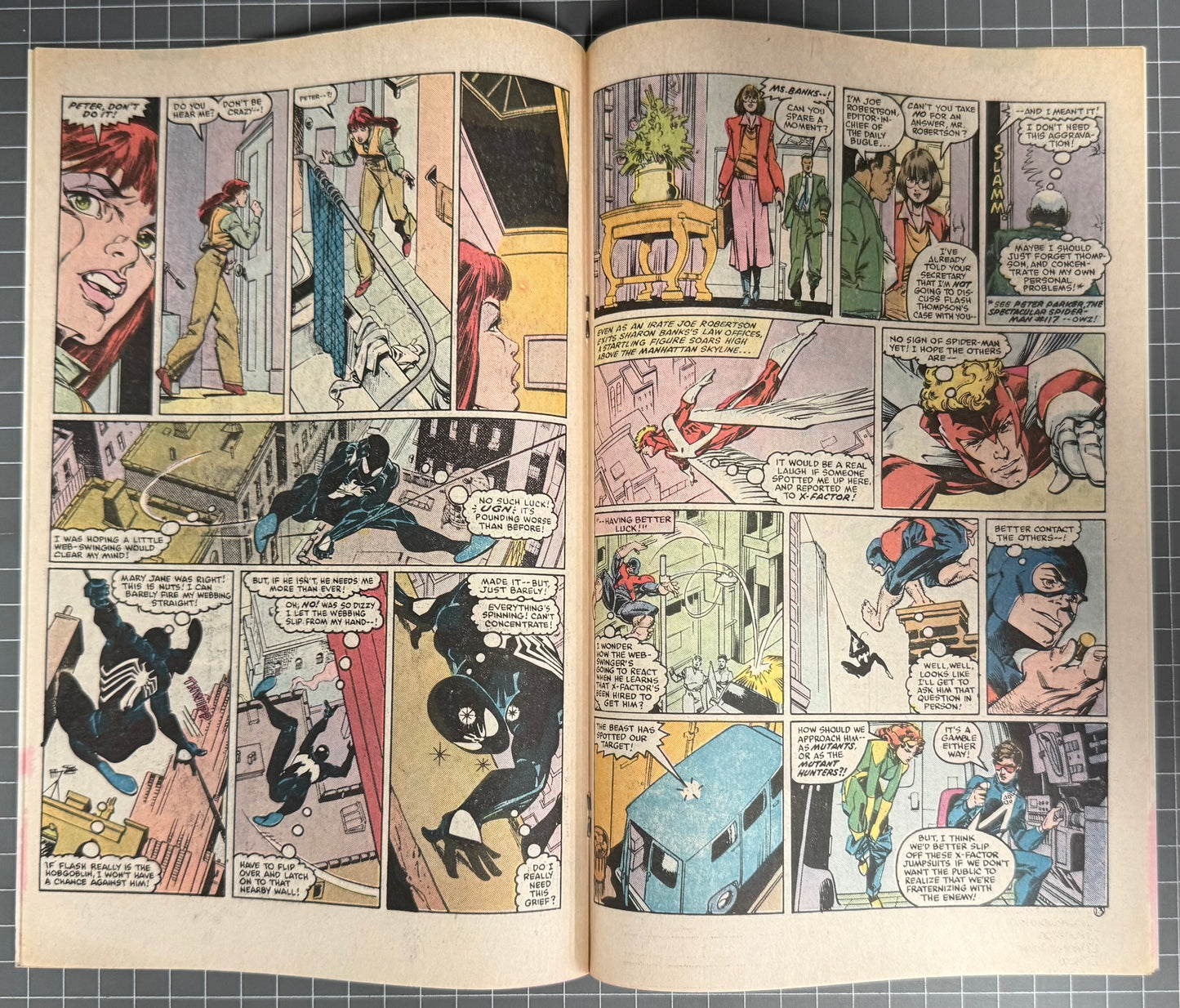 🔑 THE AMAZING SPIDER-MAN #282 [MARVEL COMICS] *25TH ANNIVERSARY FRAME* 1986 VF
