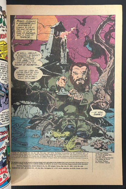 HOUSE OF SECRETS #149 [DC] COMIC 1978 FN+