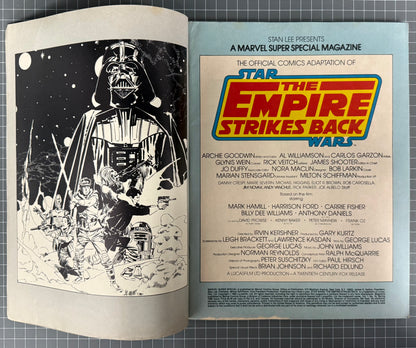 🔑 MARVEL SUPER SPECIAL #16: STAR WARS: EMPIRE STRIKES BACK MAGAZINE 1980 VG/FN