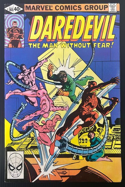 DAREDEVIL #165 [MARVEL COMICS] DIRECT 1980 NM-