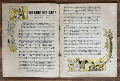 Folio of Songs Vol. II Walt Disney's Famous Pictures Mickey Mouse Silly Symphony