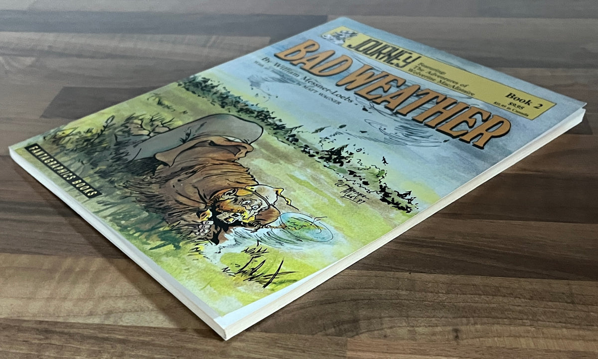 JOURNEY BOOK 2: BAD WEATHER [FANTAGRAPHICS BOOKS] TPB 1ST EDITION 1990